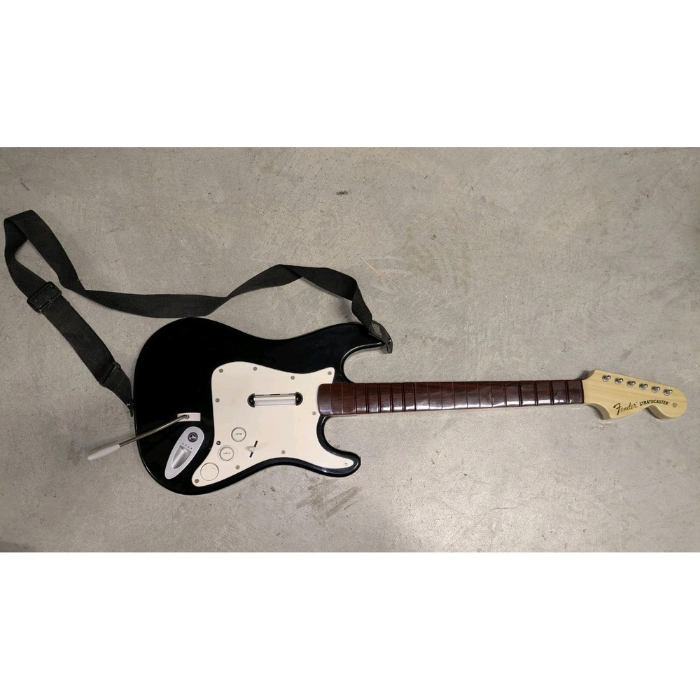 Harmonix PS3 Rock Band Guitar PSGTS2 Fender Stratocaster Playstation - No Dongle